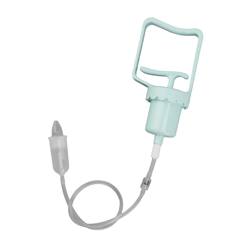 Baby Nose Aspirator Hand Puller Nose Sucker Manual Soft Silicone