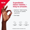 HumanN SuperBeets Heart Tablets Smooth Coat 500mg – Non-GMO Powder