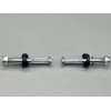 Medline Rear Wheel Axle, 2 Pack, NEW, Rollator Parts For