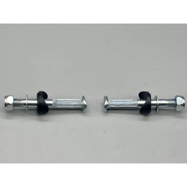 Medline Rear Wheel Axle, 2 Pack, NEW, Rollator Parts For Medline Steel Rolling Walker
