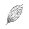 Crawfish Trap Bait,Cage for Shrimp - Stainless Steel Portable Basket