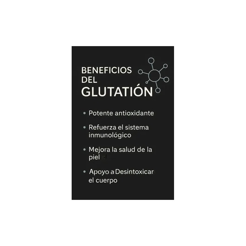 Glutathione Puro Premium 40 Caps Sin Gluten Sin Azucar