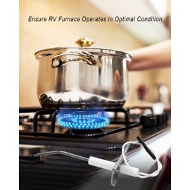 34570 RV Furnace Igniter Electrode Assembly Replacement Parts Fit for Atwood Hydro Flame 1522,1522 LD,2334,2540 2 Stage, Compatibility with 8516-IV 8520-IV 8525-IV 8531-IV 8535-IV 8935-III-DC