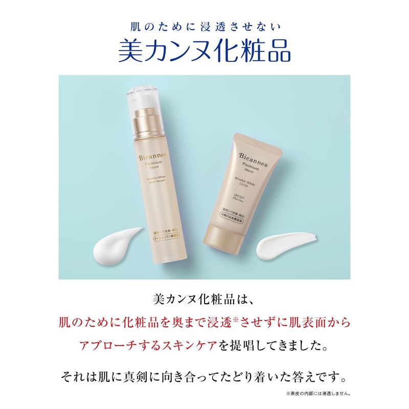 Vicannes Wrinkle White UV50, 0.9 oz (25 g), Makeup Base,