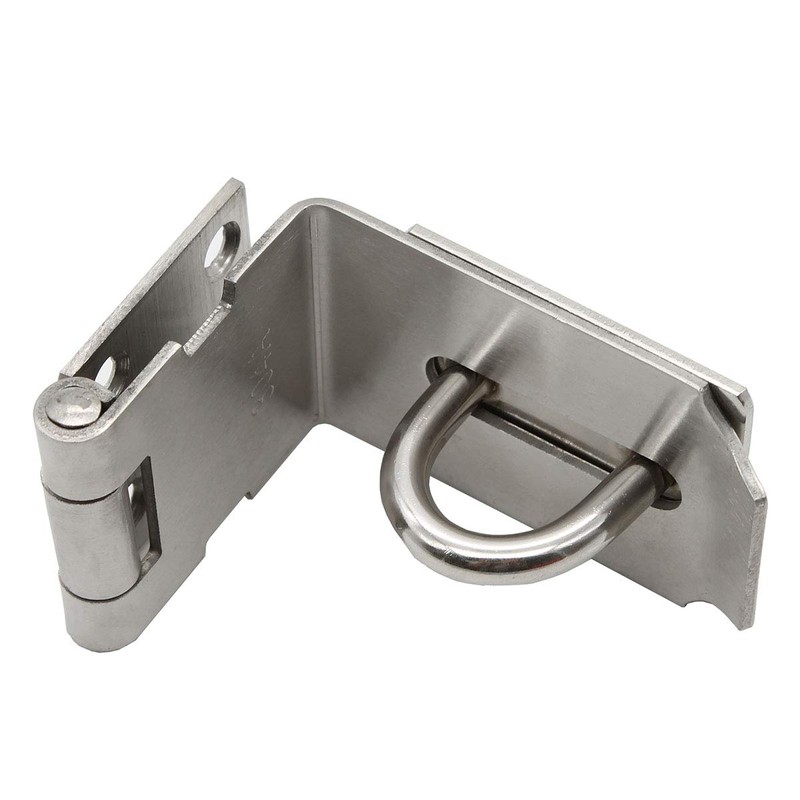 Heavy Duty Stainless Steel Safety Hasp,Door Hasp Latch 90 Degree,