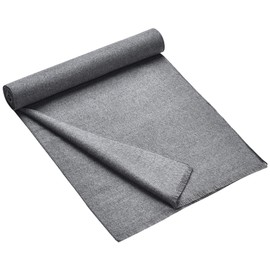 Eioeoey Men Scarves Thick Cashmere Scarf For Men's Warm Soft Wool Cold Weather Scarf For Winter Autumn (Grey)