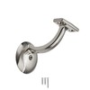 khtumeware 4 Pack Brushed Satin Nickel Hand Rail Bracket Heavy