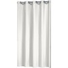 Sealskin Duschvorhang Textil Coloris 200 x 180cm Weiß