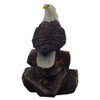 American Bald Eagle Bookend Set Sculptures in Office and Patriotic