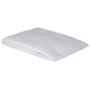 Essix D 68-10001-452001 SXU-Bolster Pillow Case-Plain Cotton Sateen, White, 17