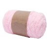 Hilo De Lana Grueso, Tela De Ganchillo Suave, Rosa Claro