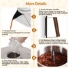 Vaolvpant No Coating 9 Cup Percolator Coffee Pot 304 Stainless