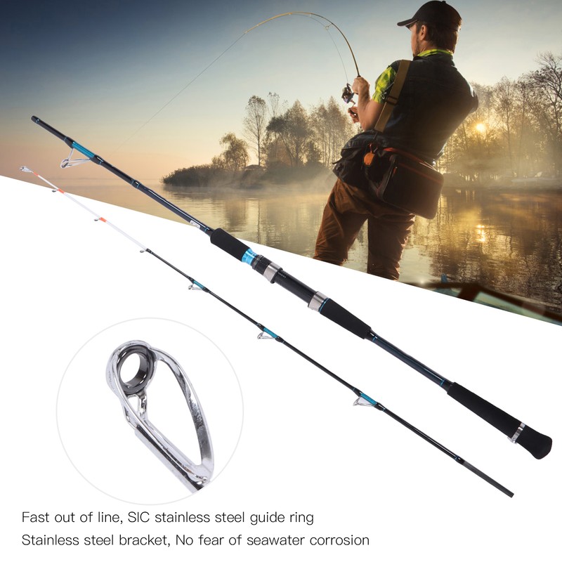 Deep Sea Offshore General Carbon Fishing Rod Luminous Spinning Rod
