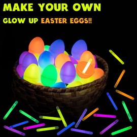 POPGIFTU Mini Glow Sticks 120 Pcs, Small Glow in the Dark Sticks Bulk