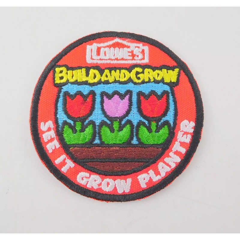 Lowe's Build and Grow "See It Grow Planter" with Badge