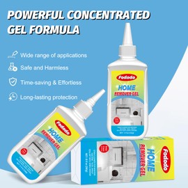 Fododo Fododo Home Remover Gel,Washer Machine Cleaner,Cleaner Remover Gel,Household Remover Cleaner for Front Load Washer Machine Seal,Bathroom Grout, Shower,Kitchen,Refrigerator Strips(10 Fl Oz)