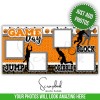 Basketball Scrapbook Game Day Sports 2 PRINTED Premade Scrapbook Quick