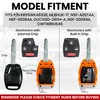 USA-Made for Honda Key Fob Shell | Crack-Resistant & Durable