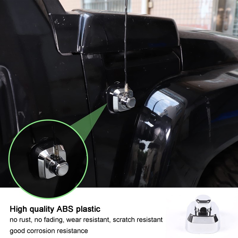 PIUGILH for H*3 Antenna Cover with Adhesive Base Decorative Antenna