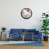 Hosoncovy Iron Art Wall Decoration Metal Wall Art Decor Garden