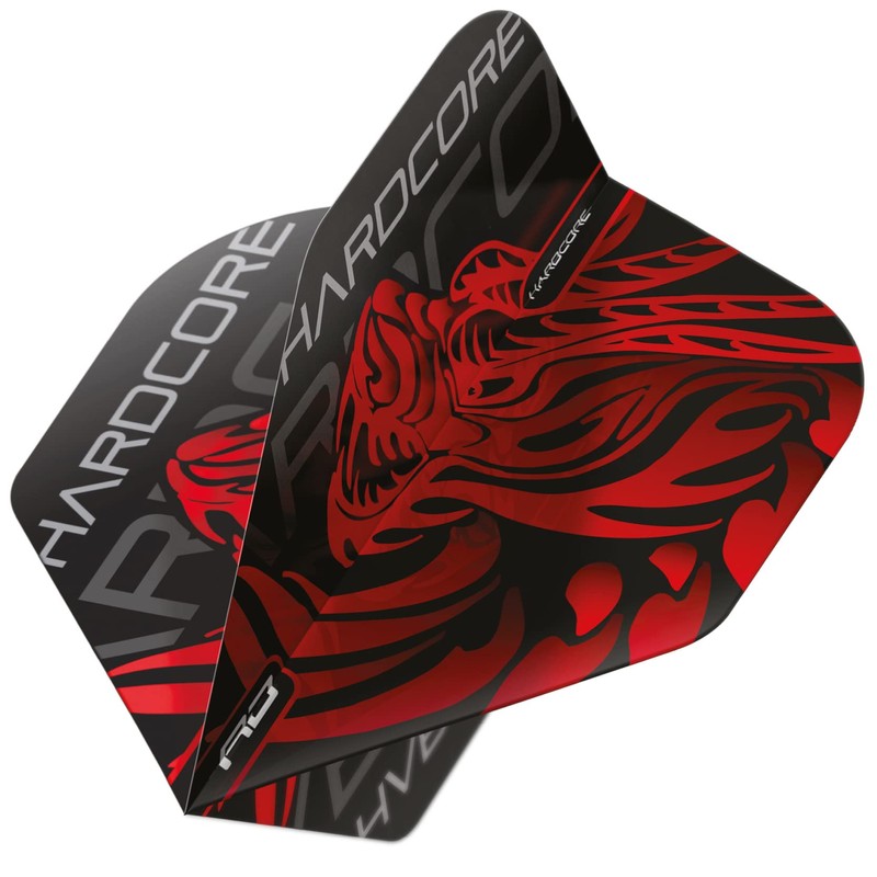 RED DRAGON Jonny Clayton Hardcore Dart Flight Pack 3 Sets