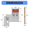 STPCTOU Generator Interlock Kit Compatible with Square D QO or