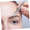 FOMIYES 5pcs Meibomian Gland Expressor Stainless Steel Tweezers for Eyelid
