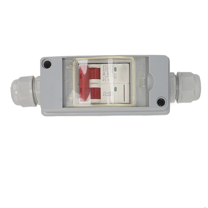 Circuit Breaker MCB 2P DC 500V 32A Disconnect Switch with