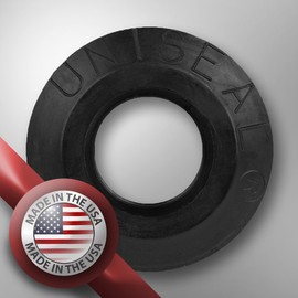 3/4" Uniseal Flexible Tank Adapter - Perfect for Attaching 3/4-inch pipe to Curved Surfaces, Storage Drums, Buckets, and More - Ideal for Situations Where Bulkheads Fail - 2 Pack