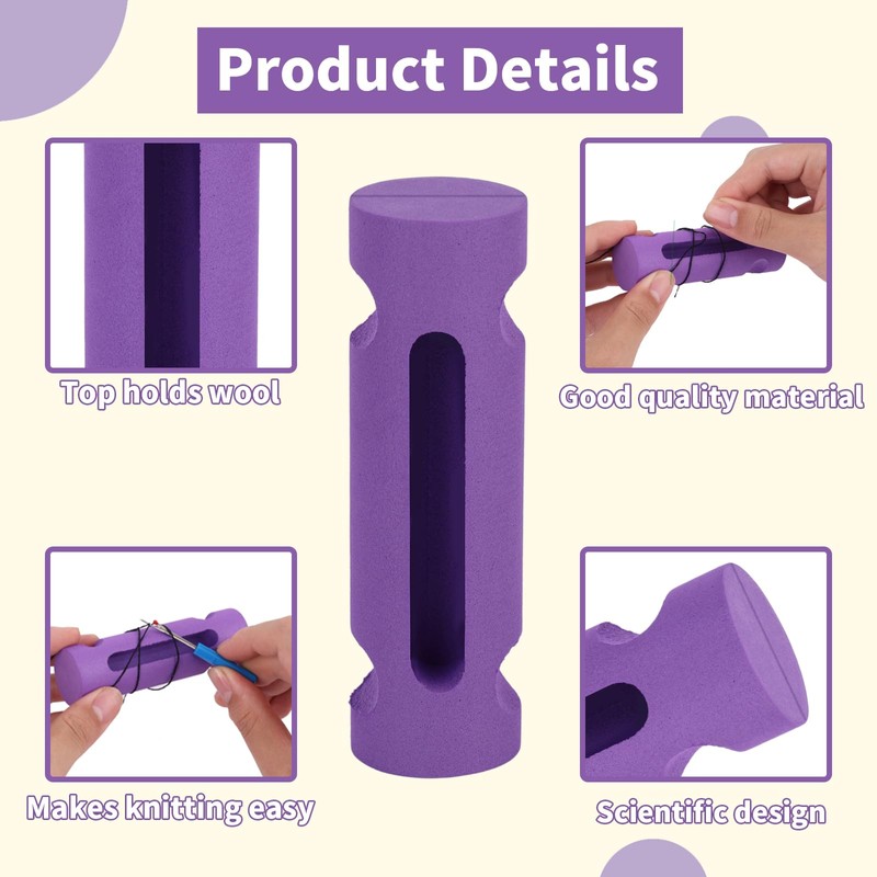 BOXOB Magic Circle Crochet Tool, Magic Ring Maker Crochet Hook