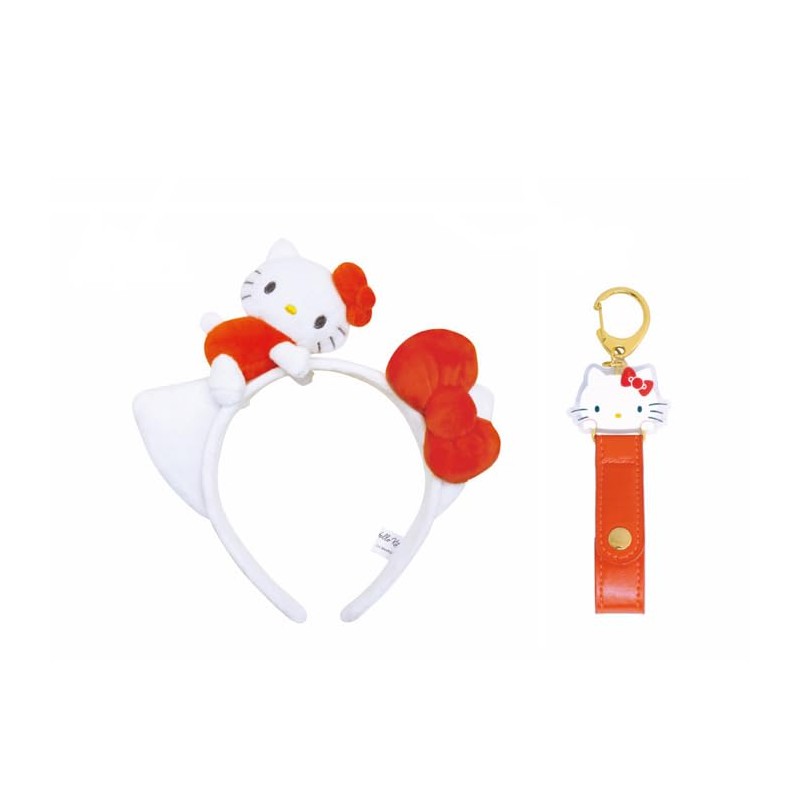Sanrio Characters Plush Headband & Holder Set, One Size Fits