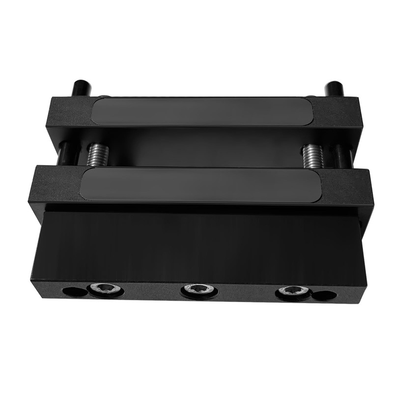 JMSMSH Knife Makers Grinding jig，Carbide Surface for File Guide，Hardened File