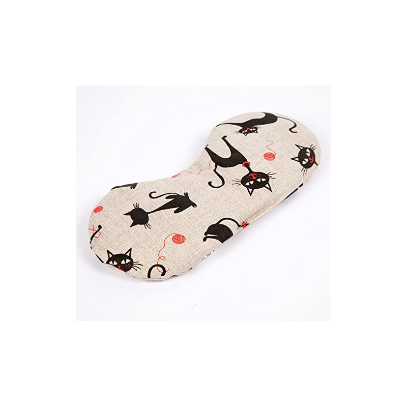 Eye Pillow Linseed + Eye Brace for Relaxation, Cooling or