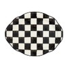 Mud Pie Checkered 13" x 17" Platter