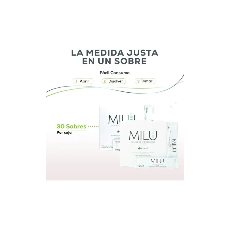 Kit Milu Colágeno Magnesio Y Vitamina C + Colágeno Marino