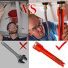 Faucet and Sink Installer Multi Tool, Basin Wrench, Multi-functional Wrench