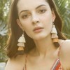 Clip on Earrings, Lightweight Colorful Layered Tassel Bohemian Statement Tiered