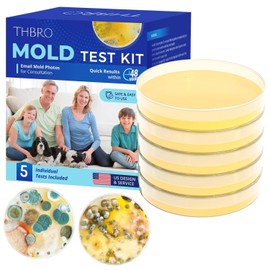 Thbro Mold Test Kit for Home Air: DIY Mold Detector with 5 Simple Detection Tests -...