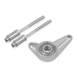 KKZOL Motorcycle Shift Lever Shifter Stabilizer Replacement for Honda Grom MSX125 Grom125 2018 2019 2020 2021 Motorcycle Shifter Shifting Gear Lever(Silver)