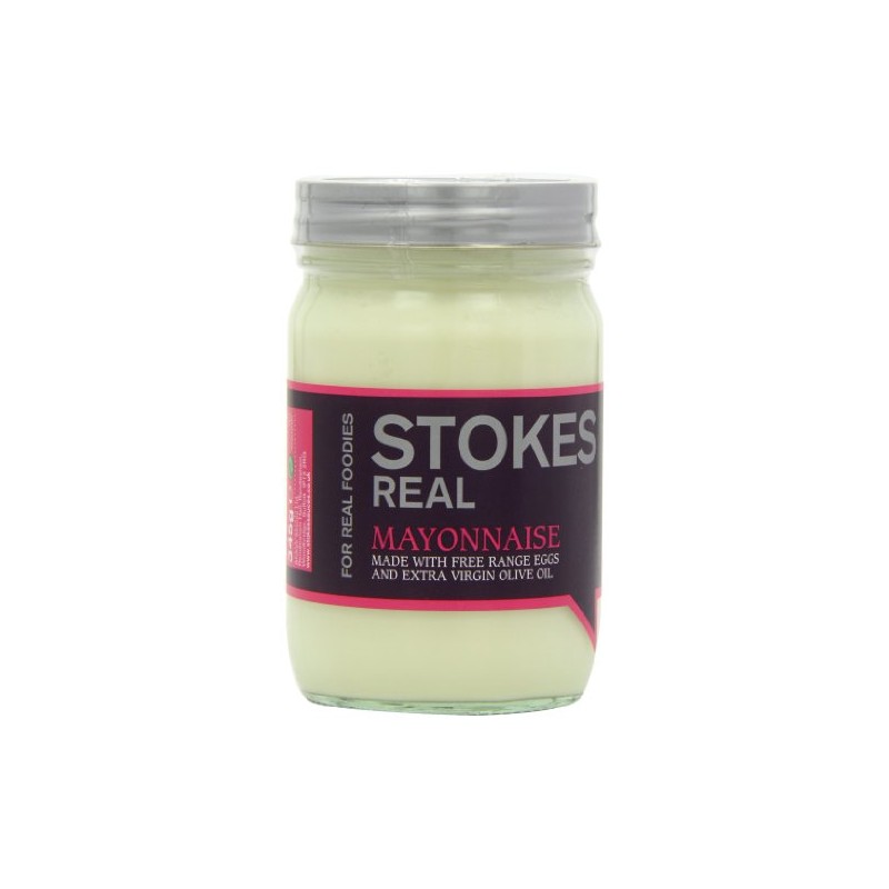 Stokes Real Mayonnaise with Extra Virgin Olive Oil 345 g