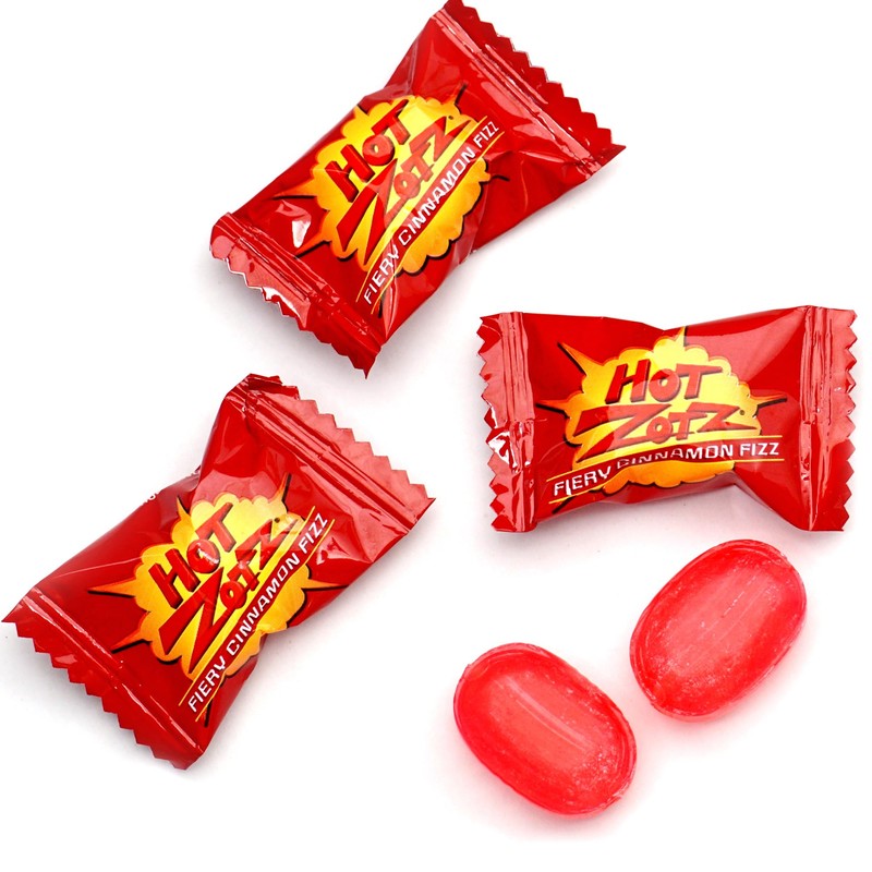 Hot Zotz Fiery Cinnamon Fizz, 1lb Bulk Bag (Approx. 90