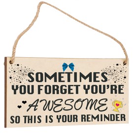 Thank You Women Gifts For Best Friend Colleagues Birthday Gifts Awesome Wooden Hanging Friendship Plaque Inspirational For Cheer Up Women Under 10 Pounds Spiritual Christmas Cheap Present