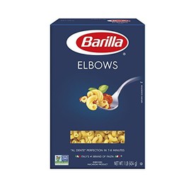 Barilla Pasta, Elbows, 16 Ounce (Pack of 6)