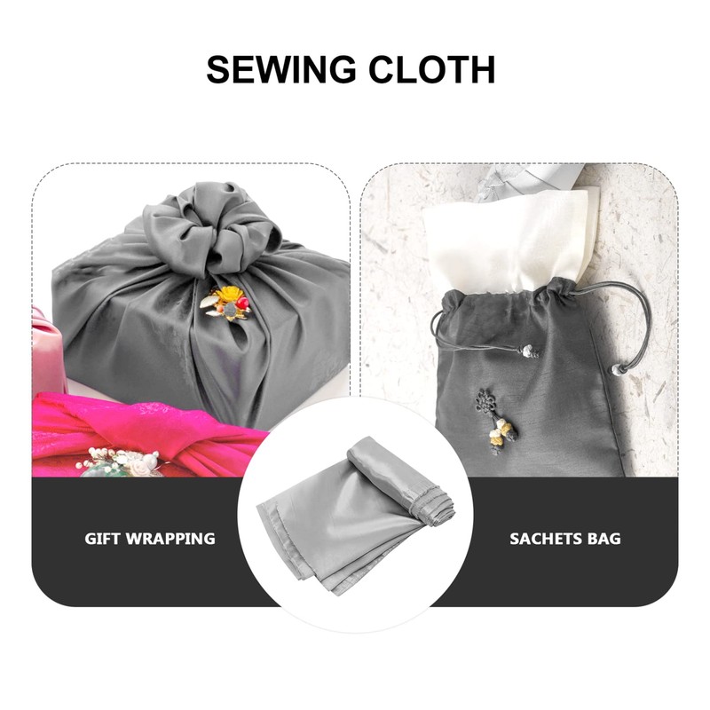 IWOWHERO Satin Blanket Binding Quilting Patchwork Material Practical Sewing Sheets