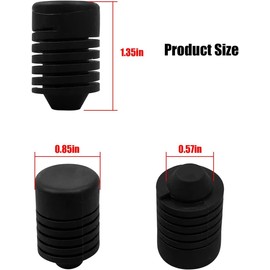 UTMEKUKI Hood Stop Bumpers Rubber Cushion - Hood Stops Bumper Rubber Cushion for Teana Sunny Bluebird Tiida Sylphy Hood Rubber Cushion Bumper Stopper