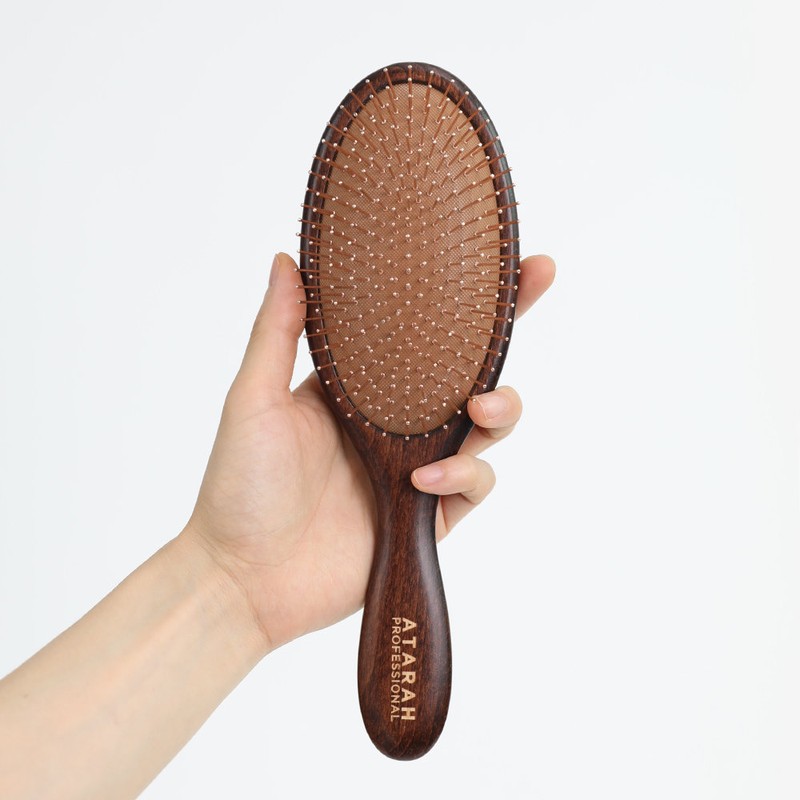 Atara gold pin brush cooling scalp massage AT-GPRB / 아타라