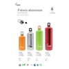Laken Futura bottle with Screw Cap, Ring and Narrow Mouth,