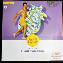 Unbranded NEW Sun Squad Inflatable Giant Pineapple