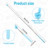 2pcs Retractable Teachers Pointer Sticks, Telescopic Finger Teachers Pointer for