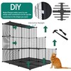 YITAHOME Cat Cage Indoor Cat Enclosures DIY Cat Playpen Metal